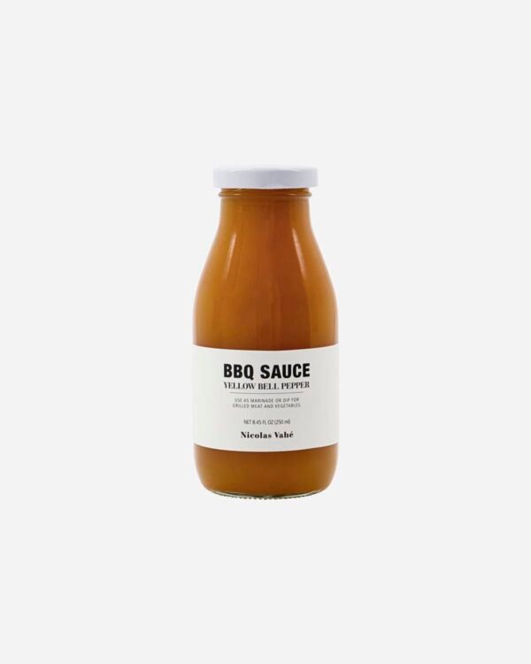 Nicolas vahé - BBQ sauce, yellow bell pepper, gul peber.