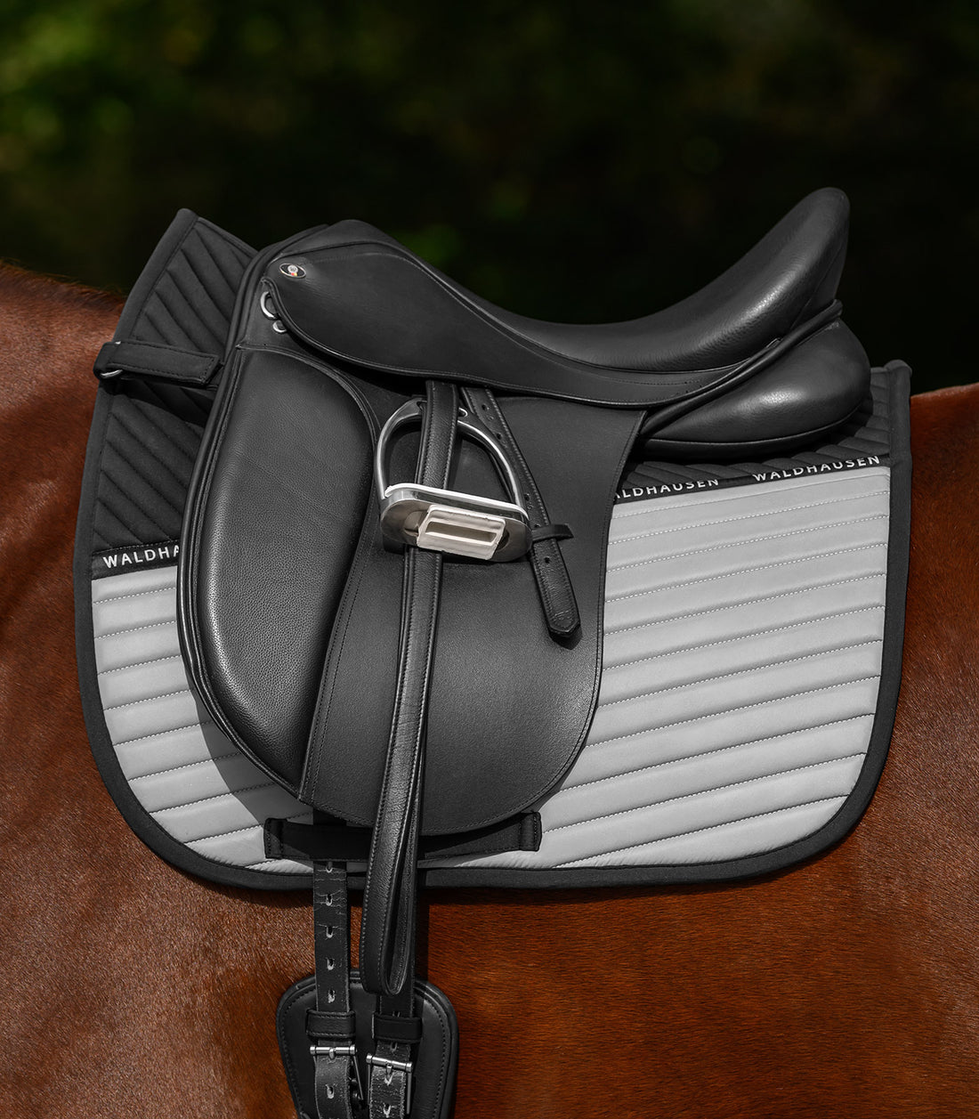 Waldhausen - REFLEX Saddle Pad, silver grey