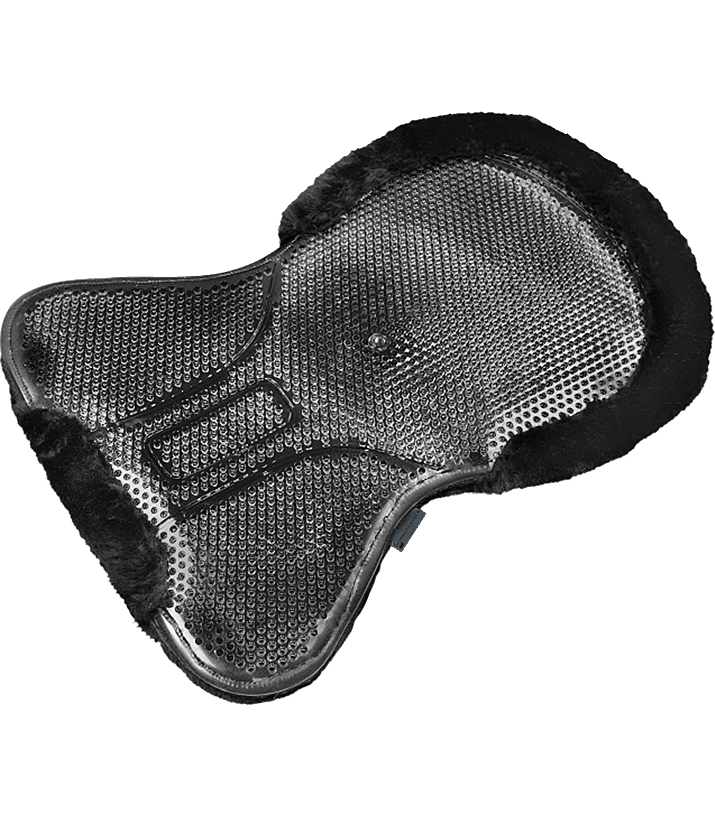 Waldhausen - Gel-Pad with synthetic fur, black