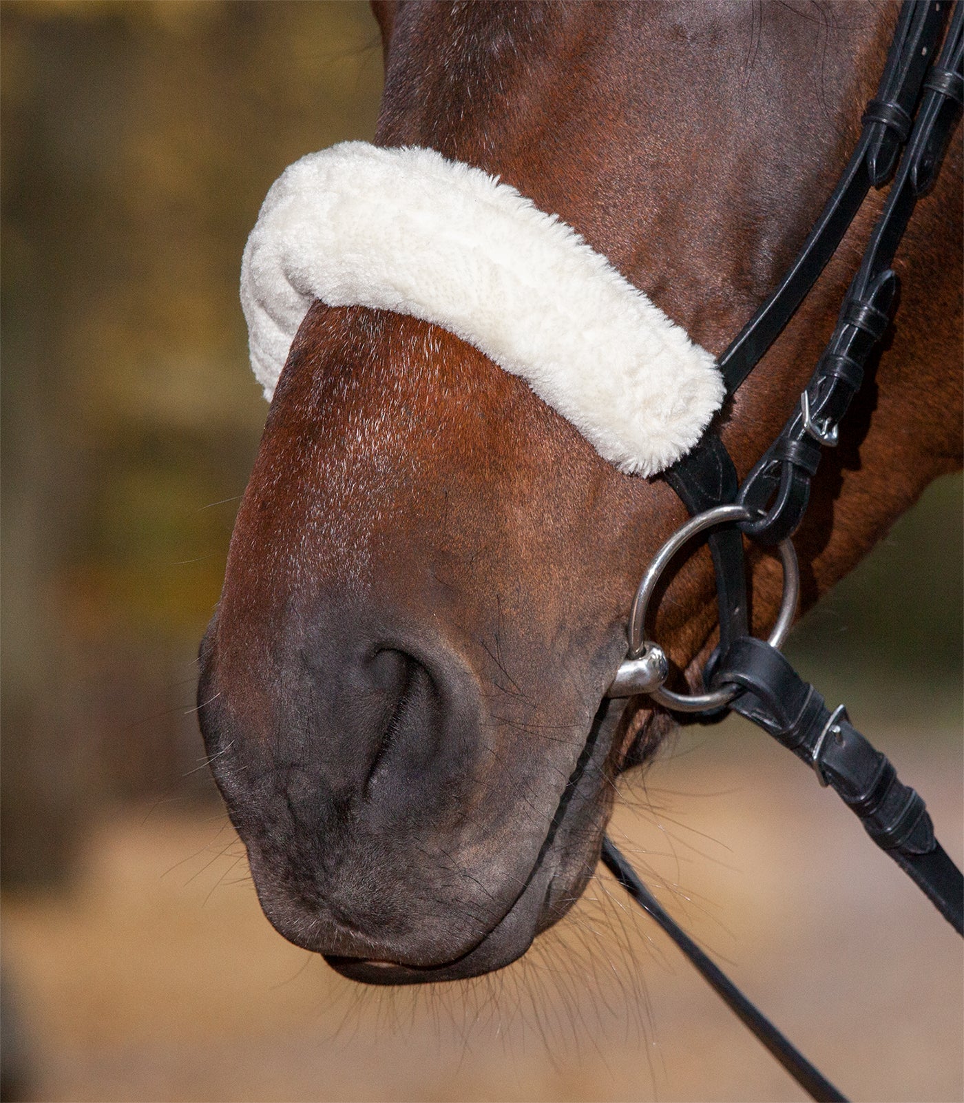 Waldhausen - Nosebandcover synthetic fabric