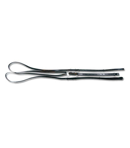 Waldhausen - Lunge-Draw-Reins X-Line Leather, black