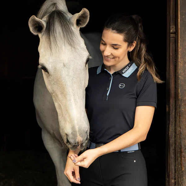 Kingsland - Dame, Poloshirt, Piqué Polo - Navy