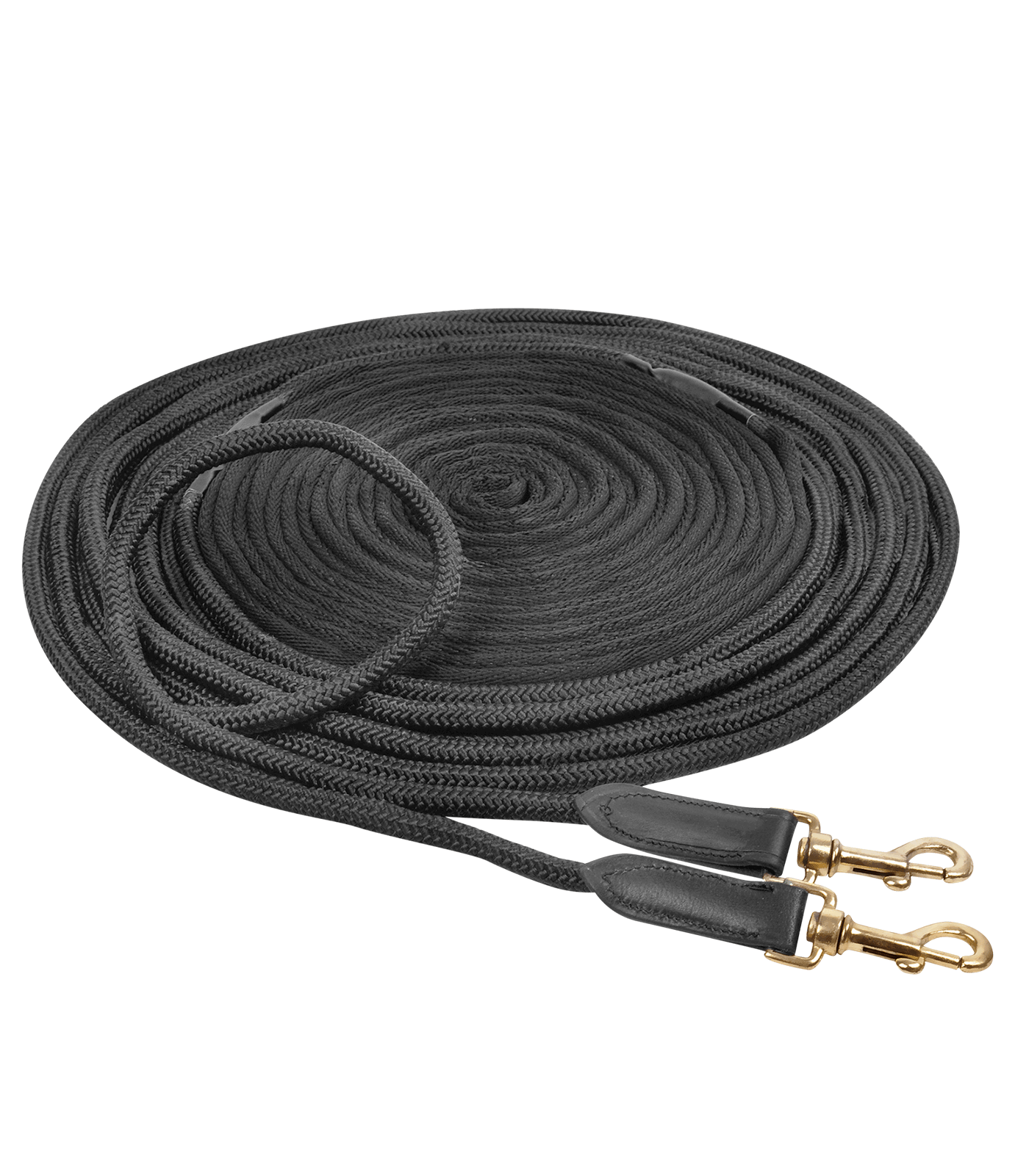 Waldhausen - Double Lunging Draw reins, black