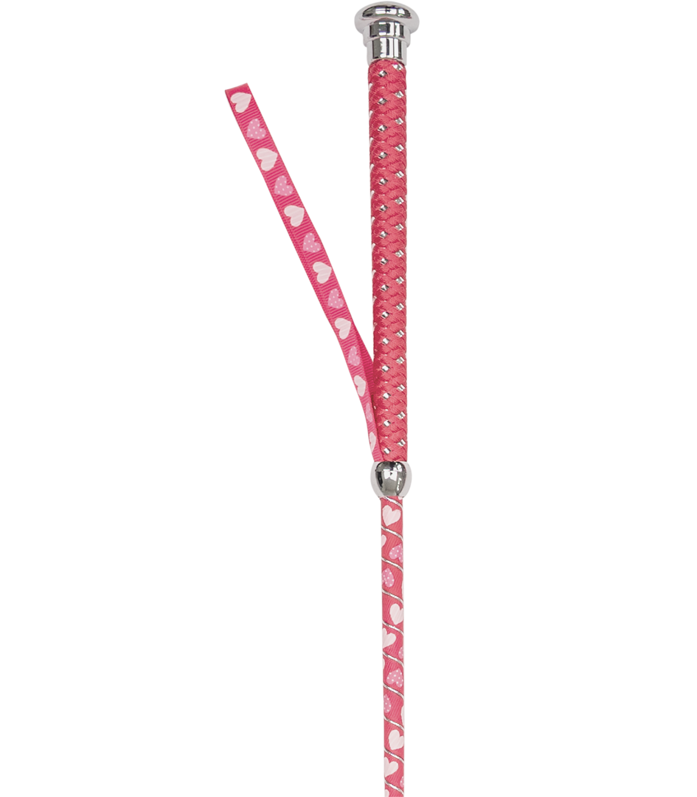Waldhausen - Heart Dressage Kids whip, azalea pink, 90 cm