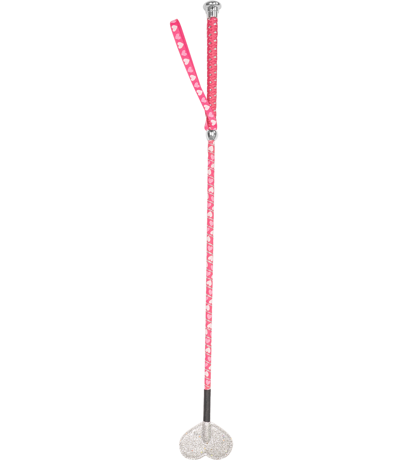 Waldhausen - Heart jumping kids whip with hearth clap, azalea, 65 cm