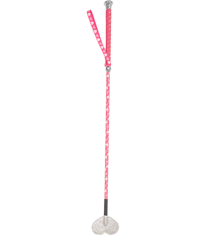 Waldhausen - Heart jumping kids whip with hearth clap, azalea, 65 cm