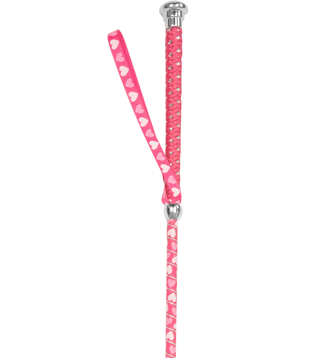 Waldhausen - Heart jumping kids whip with hearth clap, azalea, 65 cm
