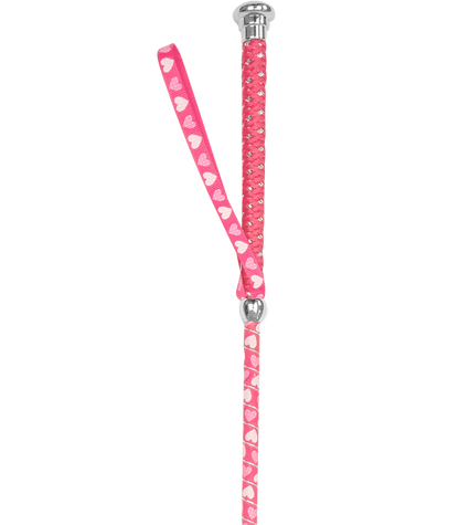 Waldhausen - Heart jumping kids whip with hearth clap, azalea, 65 cm