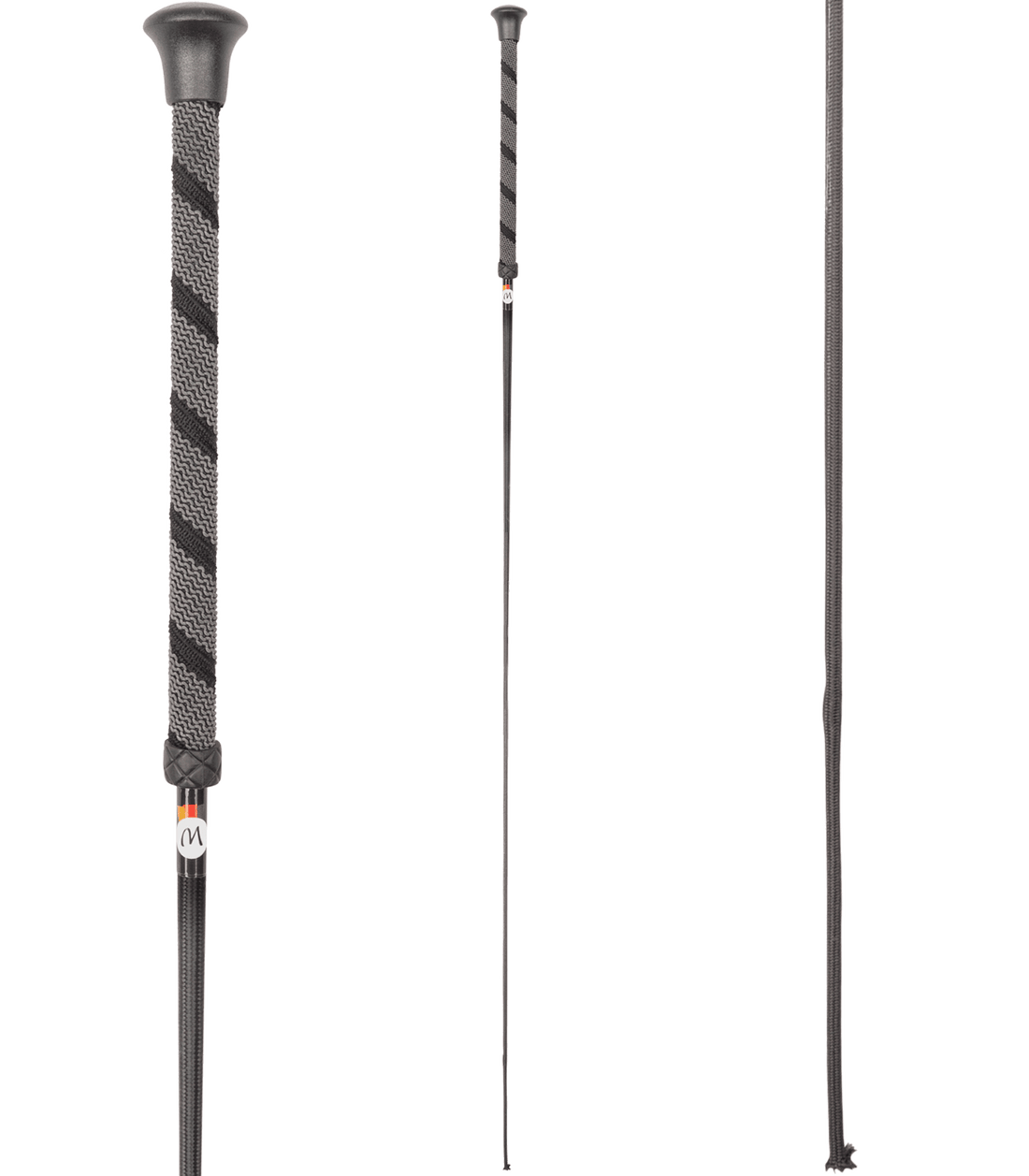Waldhausen - Dressage Whip Anti-Slip, black