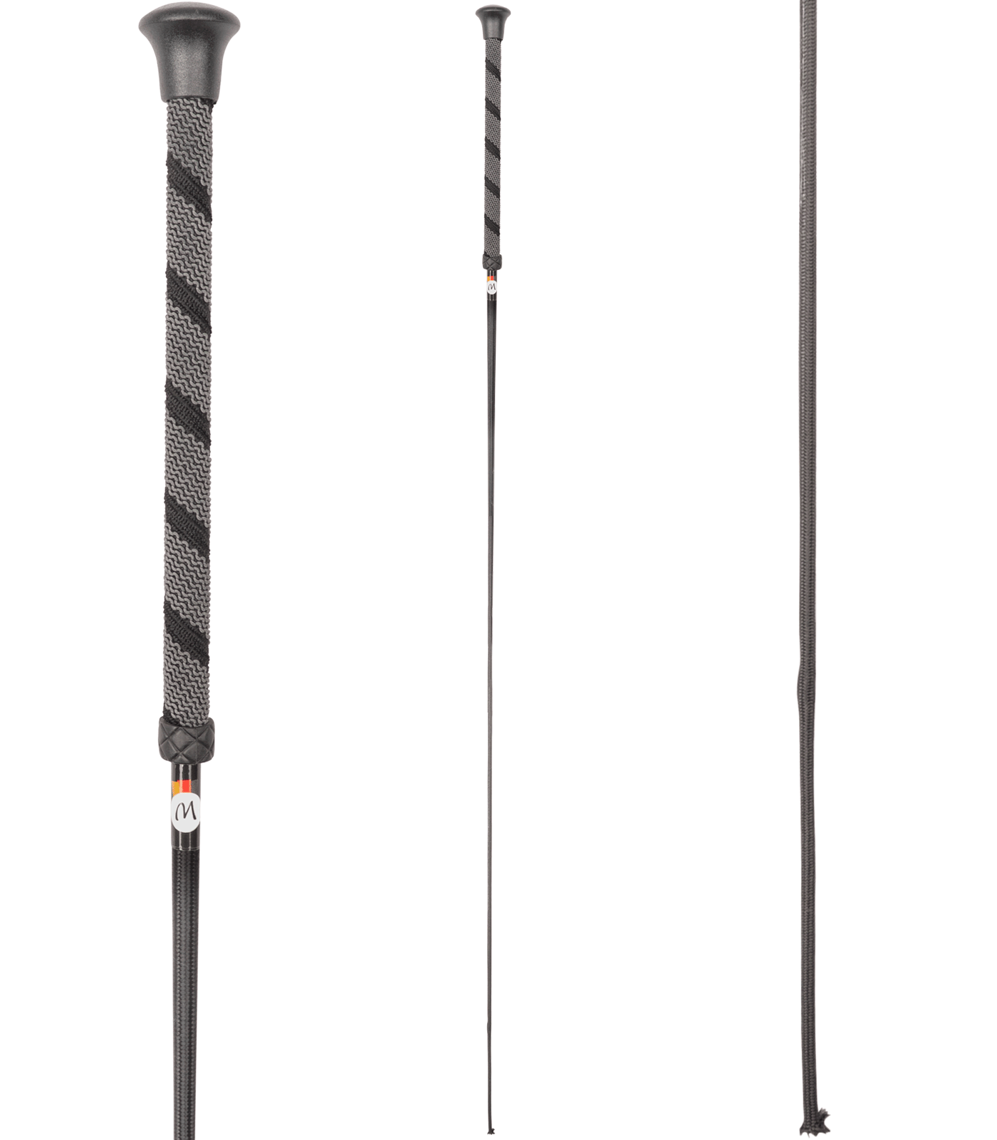 Waldhausen - Dressage Whip Anti-Slip, black