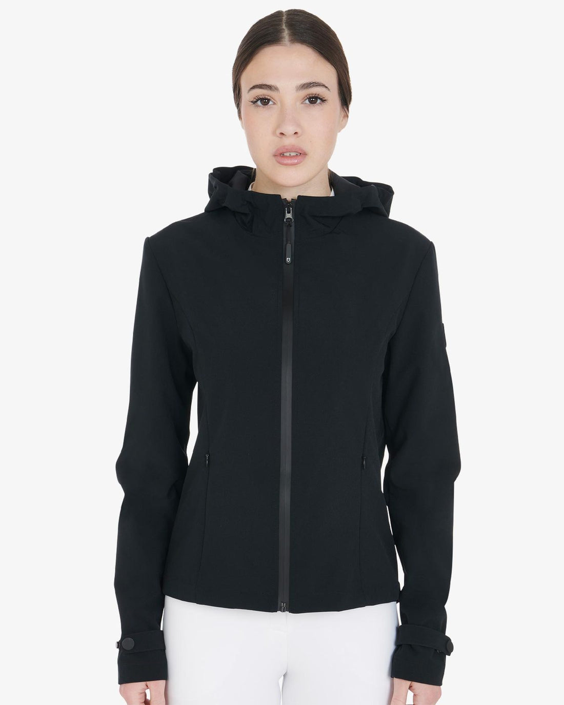 Equestro - Dame, Slim fit, softshell jakke, Vindtæt - Black