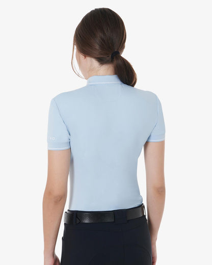 Equestro - Poloshirt, åndbart, materiale,  Dame