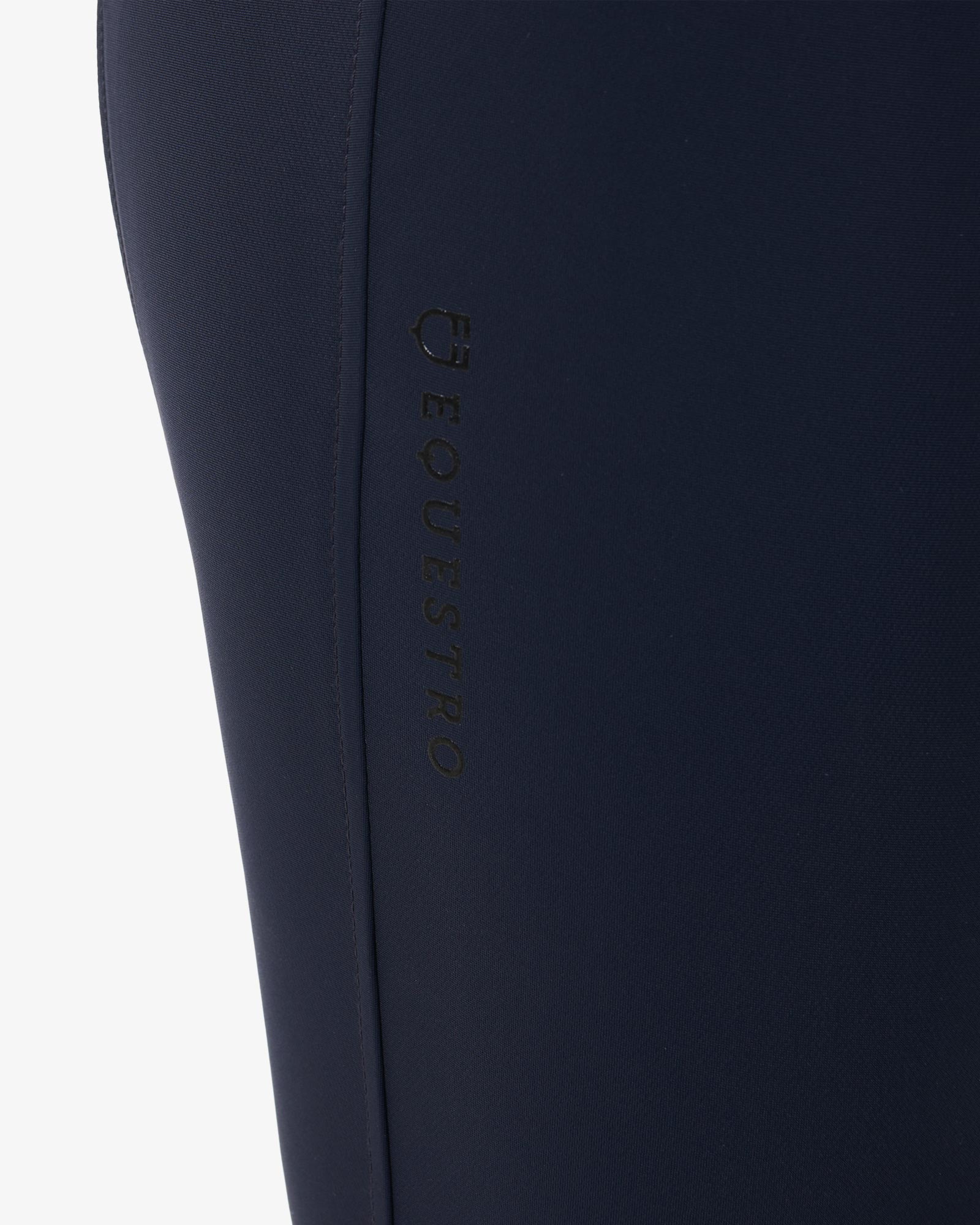 Equestro - Dame ridebukser Navy, full grip, højtaljet - Navy