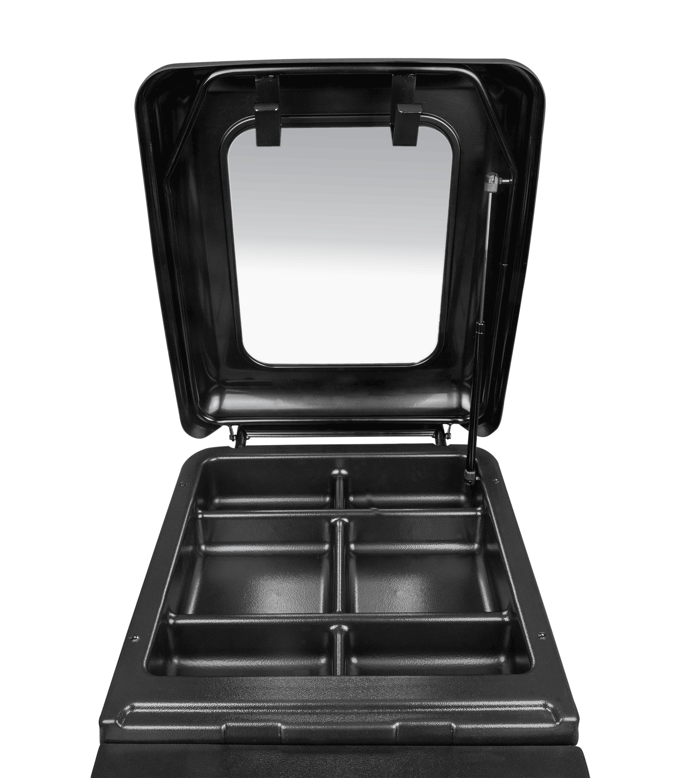 Waldhausen - Tack box with weels, black