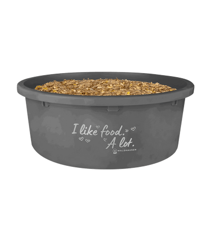 Waldhausen - XL Feeding Bowl "I like food. A lot." with lid