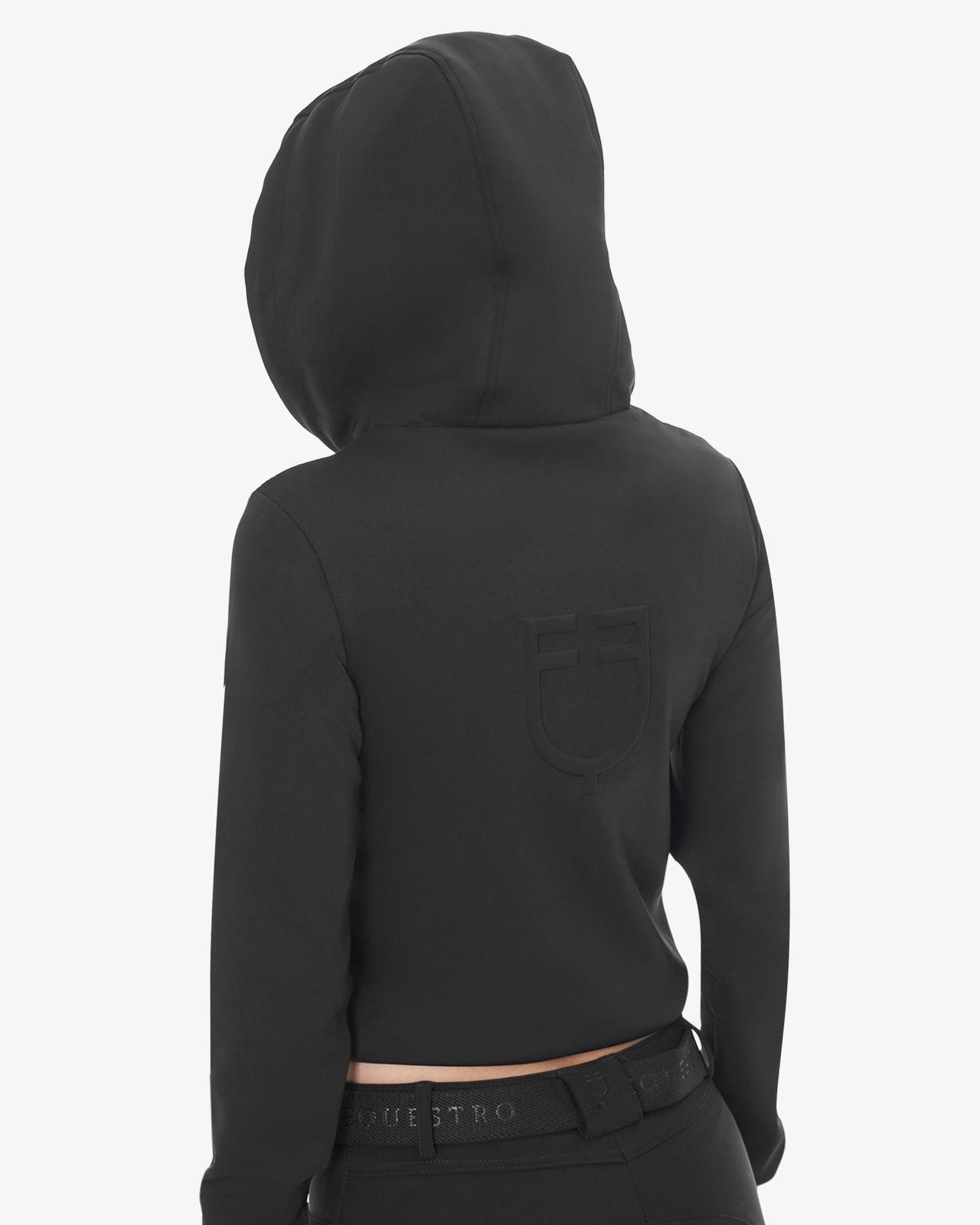 Equestro - Hættetrøje, Dame, Cropped, Hoodie