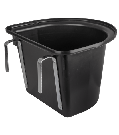 Waldhausen - Plastic Feed Bin+Hangers, black