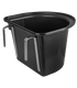 Waldhausen - Plastic Feed Bin+Hangers, black