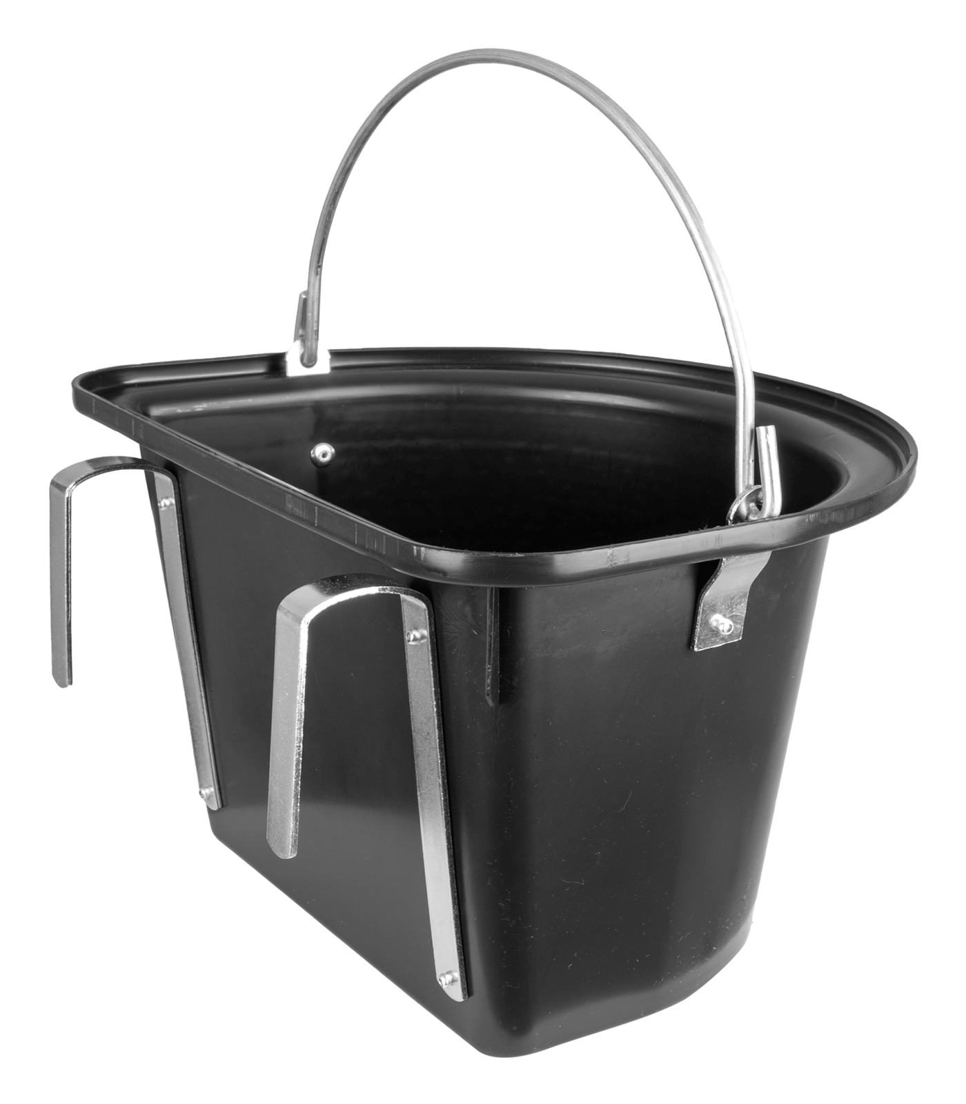 Waldhausen - Feed Bin with Hanger+Handle, black