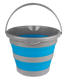 Waldhausen - Collapsible bucket, azure blue, 10l