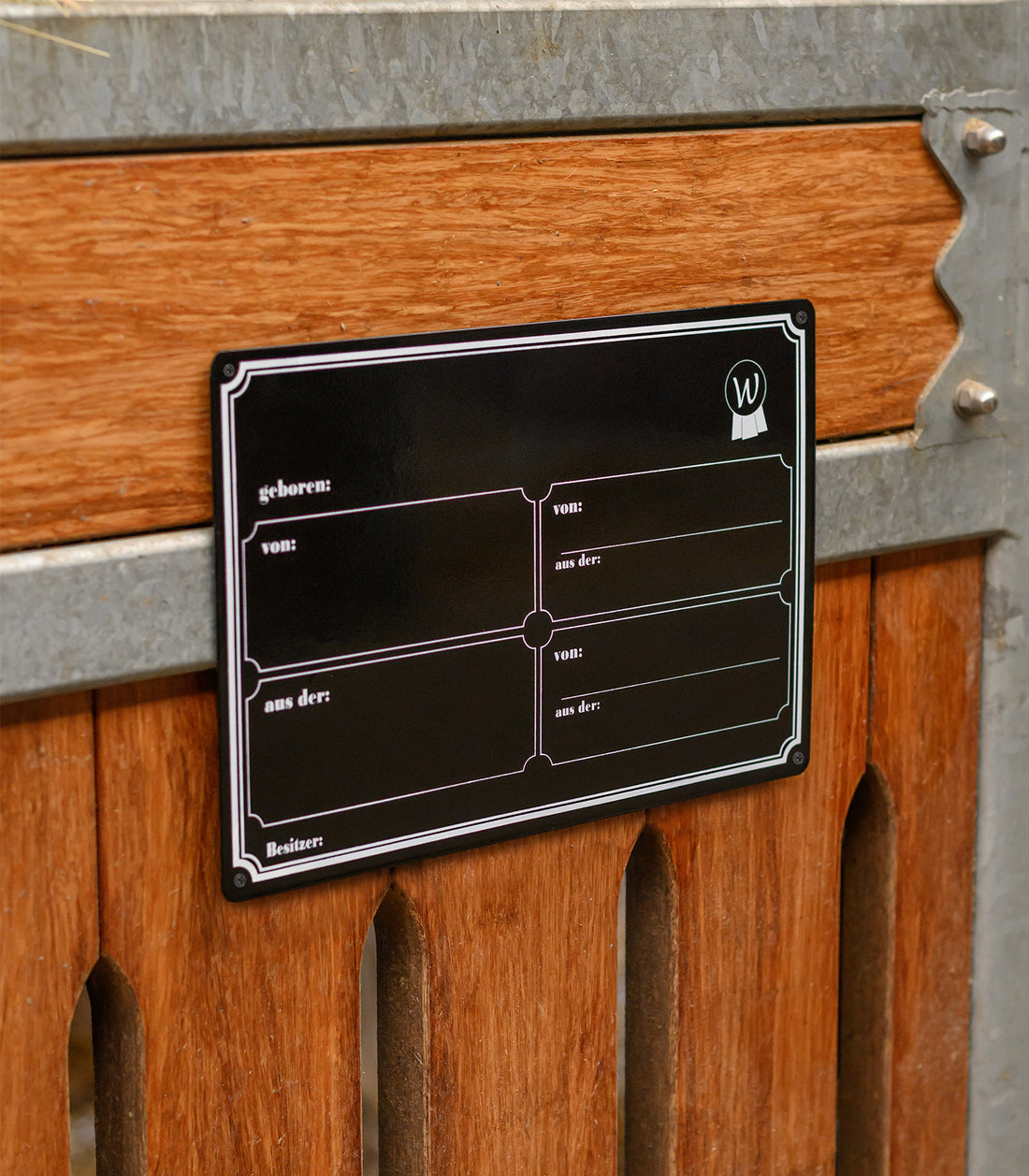 Waldhausen - Stable Door Information, black