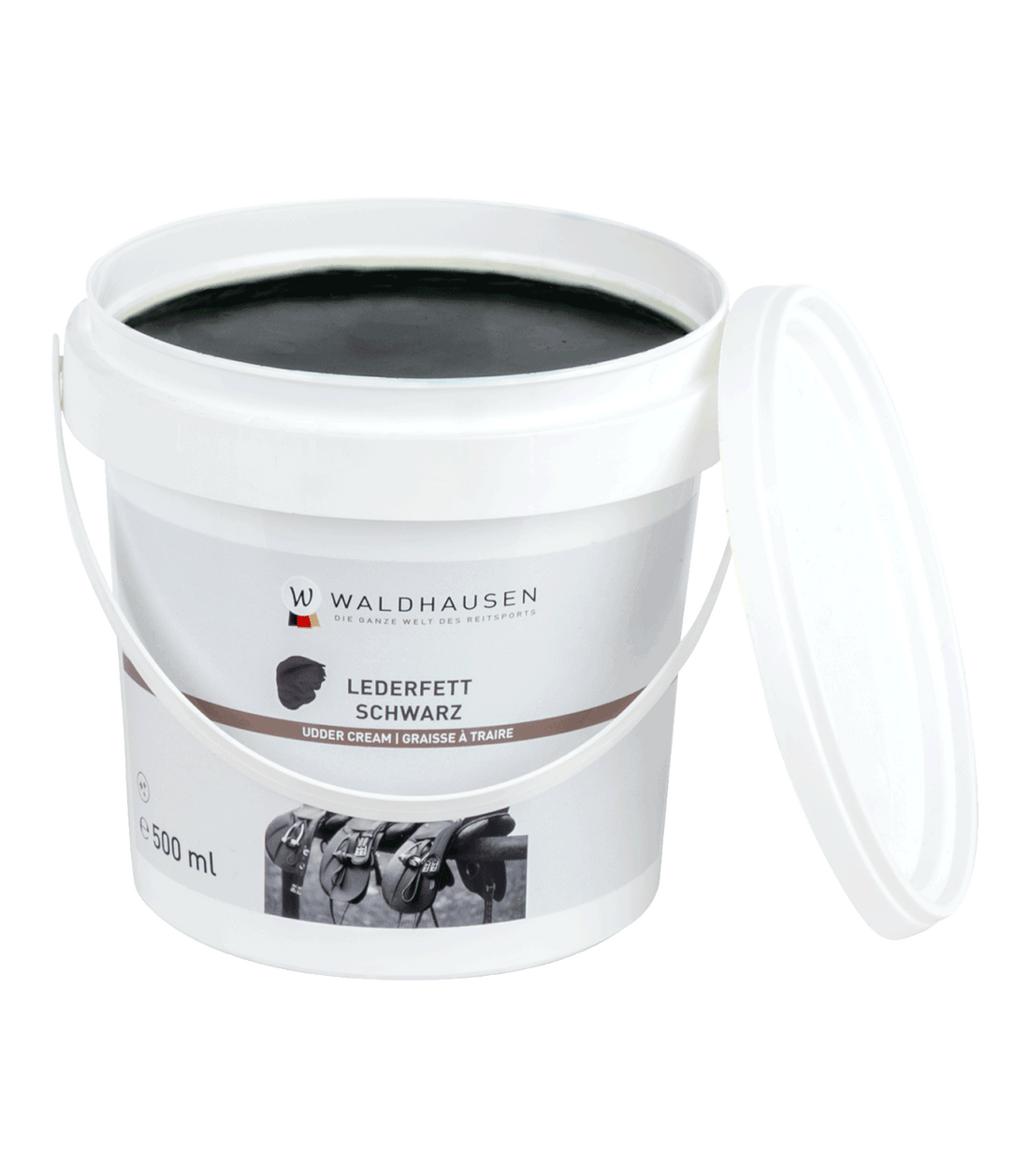 Waldhausen - Leather Grease, black, 500 ml