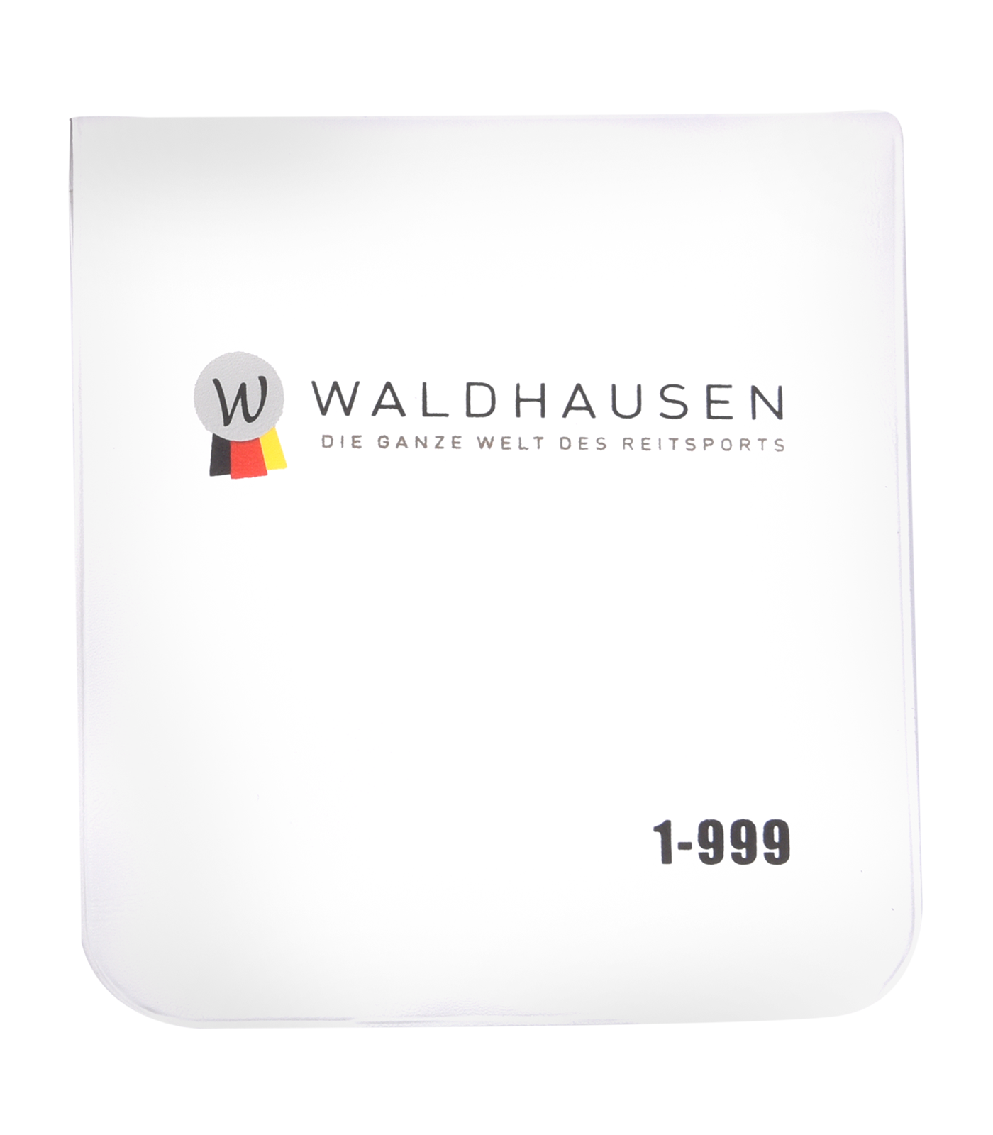 Waldhausen - Competition Number Set, Oval, With Elastic Bands