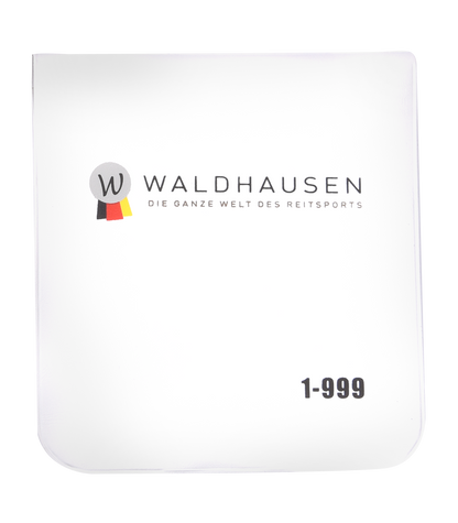 Waldhausen - Competition Number Set, Oval, With Elastic Bands