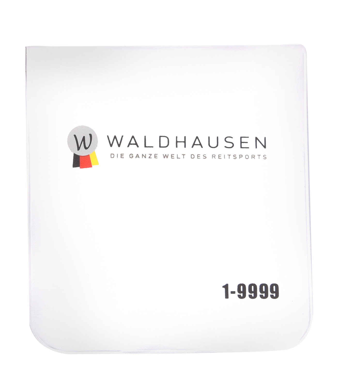 Waldhausen - Competition Number Set, Oval, With Elastic Bands
