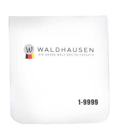 Waldhausen - Competition Number Set, Oval, With Elastic Bands