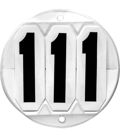 Waldhausen - Event Pad Numbers, round, white