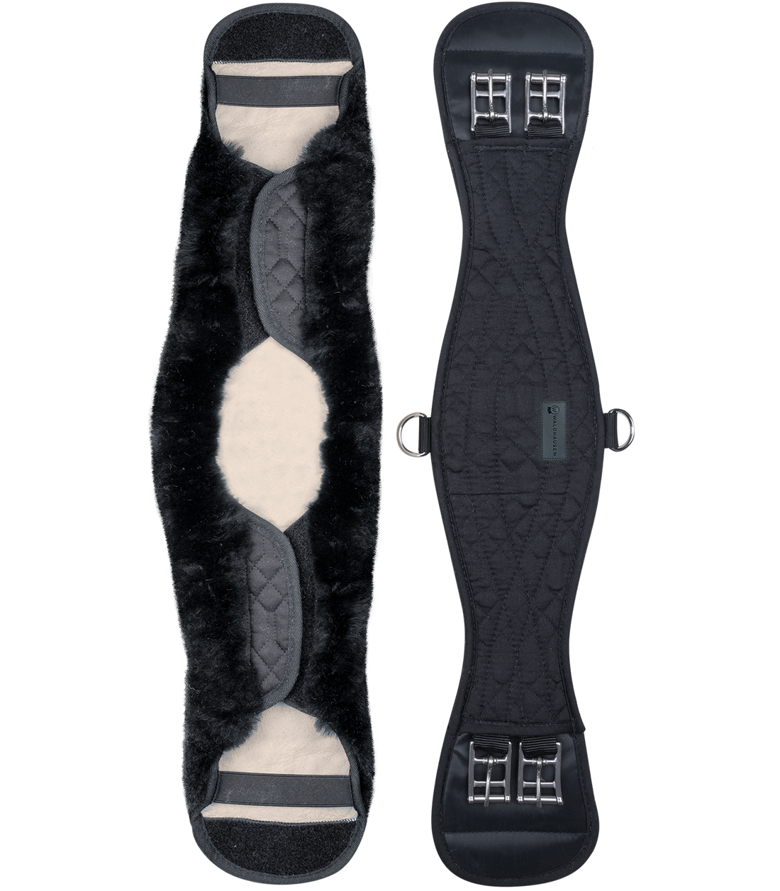 Waldhausen - Short Girth Lambskin, black