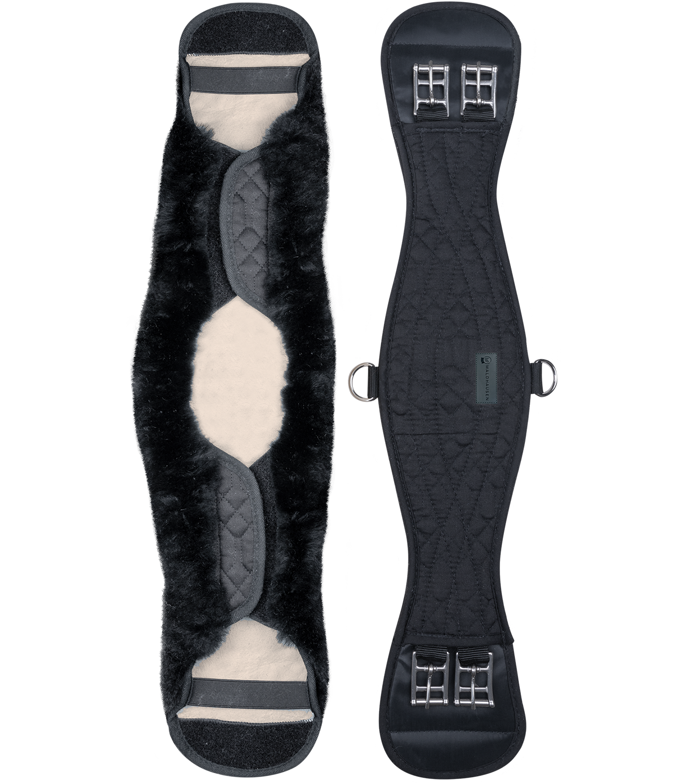 Waldhausen - Short Girth Lambskin, black