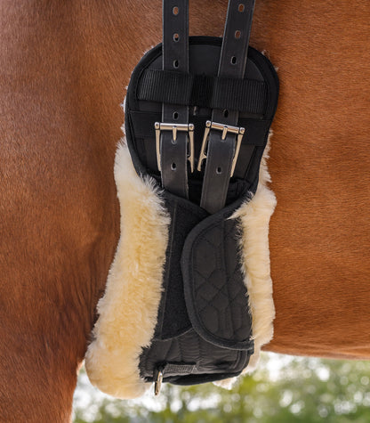 Waldhausen - Short Girth Lambskin, black