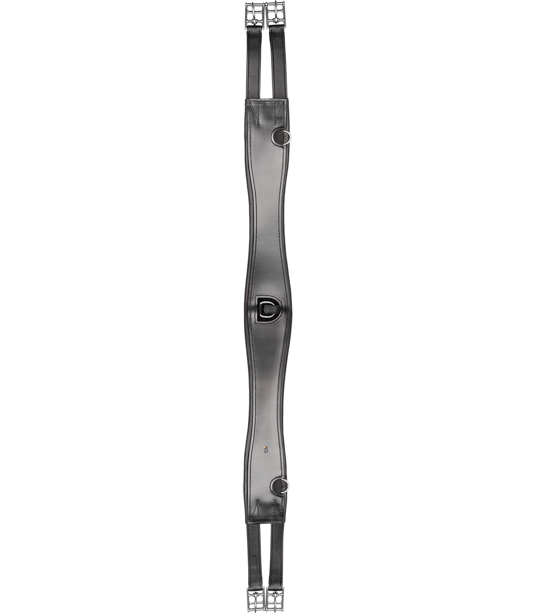 Waldhausen - Waldhausen Leathergirth Sleek, black, 110 cm