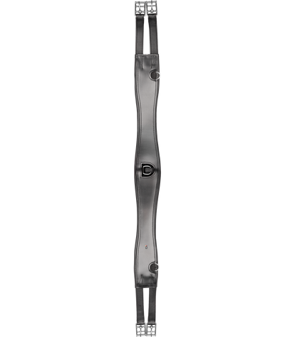 Waldhausen - Waldhausen Leathergirth Sleek, black, 110 cm
