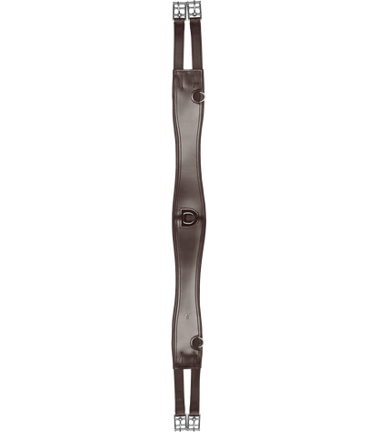 Waldhausen - Waldhausen Leathergirth Sleek, black, 110 cm
