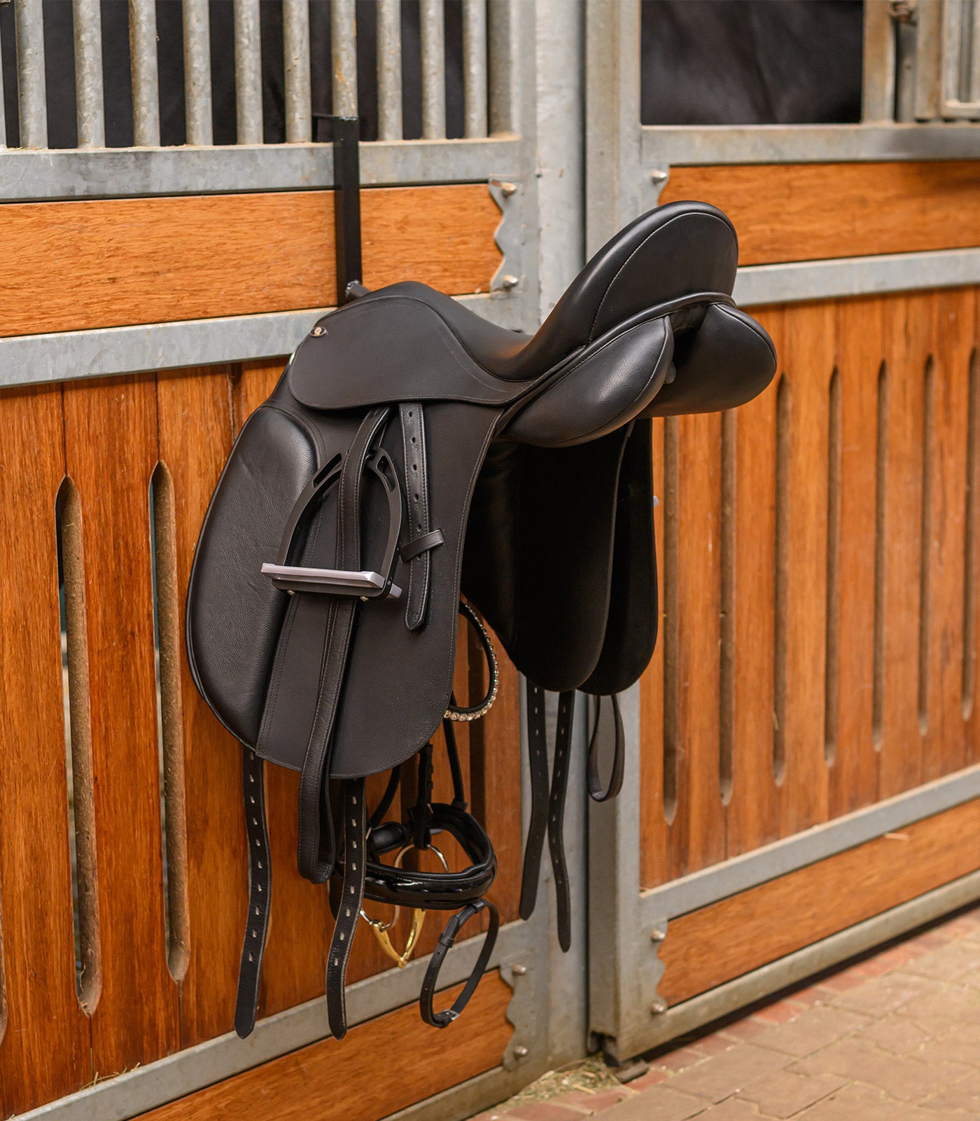 Waldhausen - Saddle Rack, transpotable, black