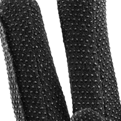 ELT - Knit-Cotton Gloves Picot, black, 10-12 years