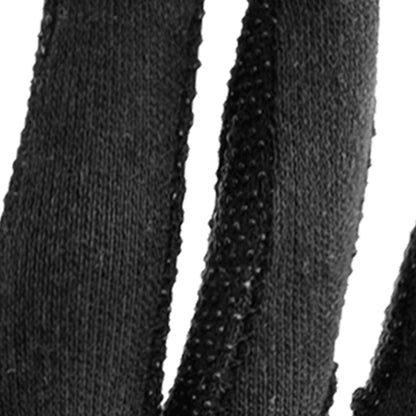 ELT - Knit-Cotton Gloves Picot, black, 10-12 years