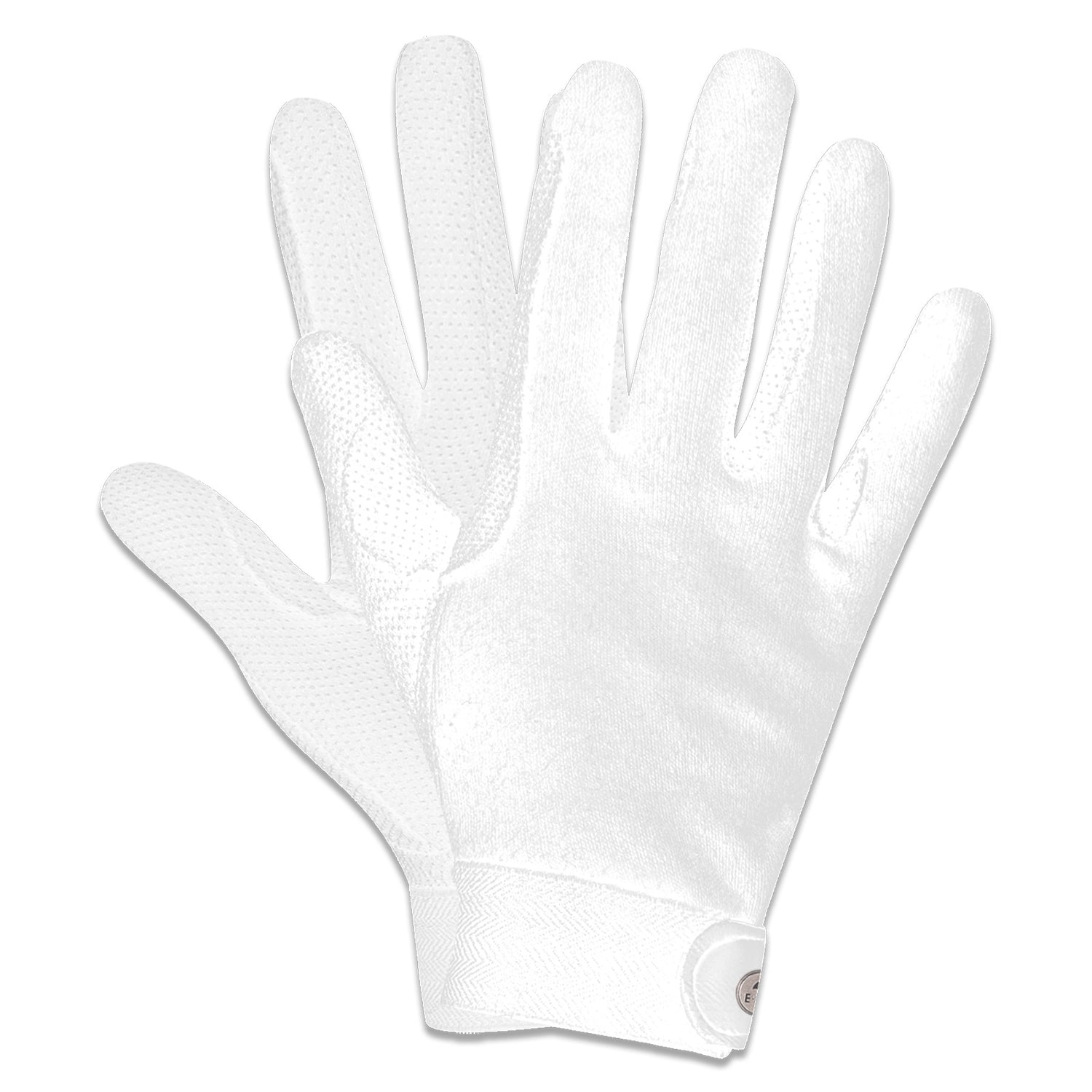 ELT - Knit-Cotton Gloves Picot, black, 10-12 years