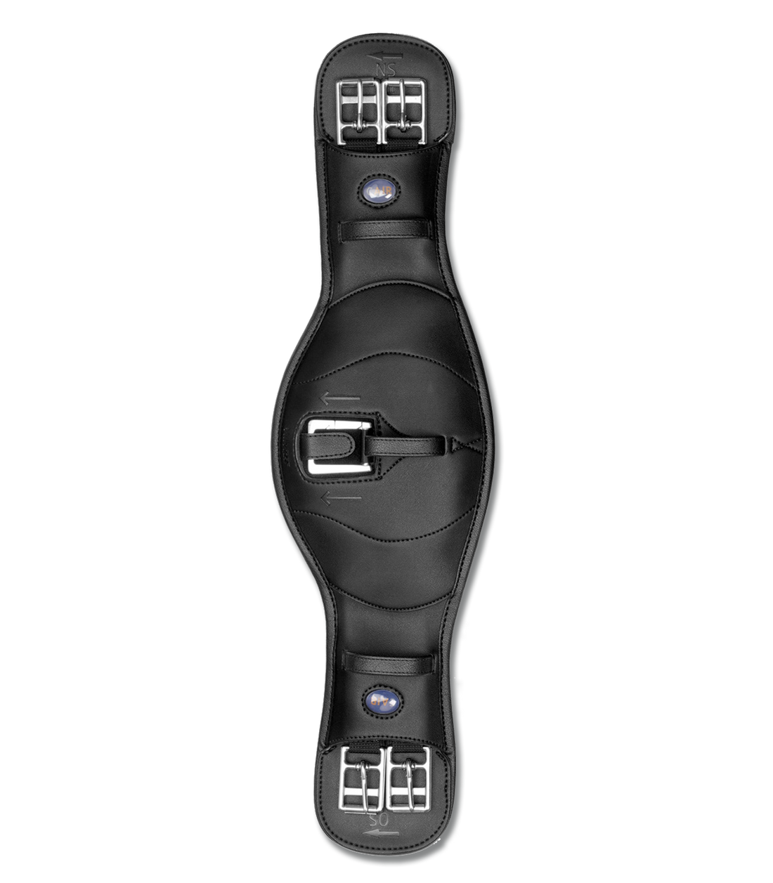 WINTEC - Wintec Dressage elastic Girth with Cair, black