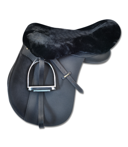 Waldhausen - Real Lambskin-Saddle Seat Cover, black