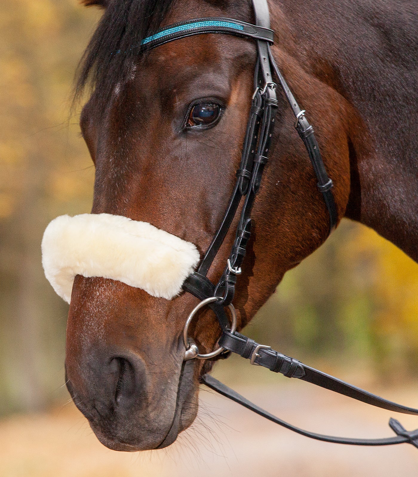 Waldhausen - Real Lambskin-Noseband Sleeve, 27 cm