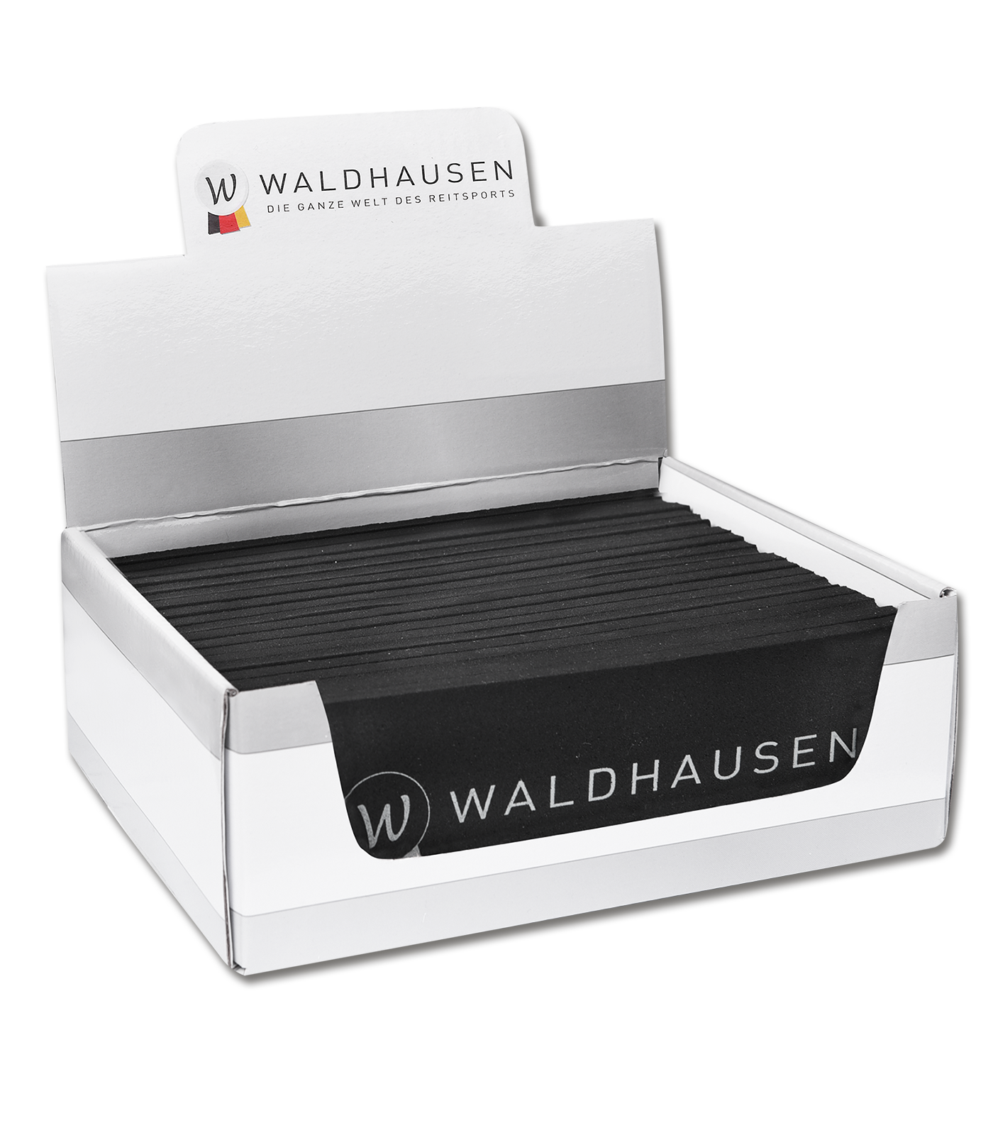 Waldhausen - Bridle pad, black, 20 pcs. incl. display