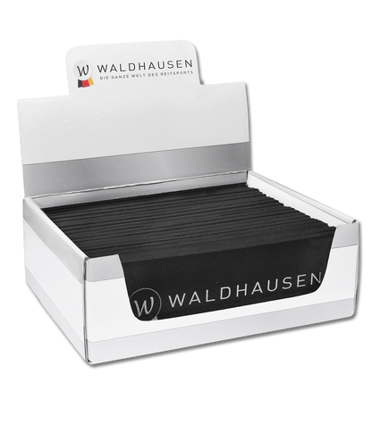 Waldhausen - Bridle pad, black, 20 pcs. incl. display