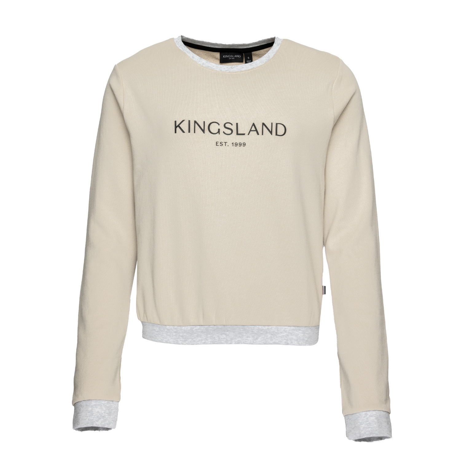 Kingsland - Sweatshirt, Jannika, Dame - Beige Cobblestone