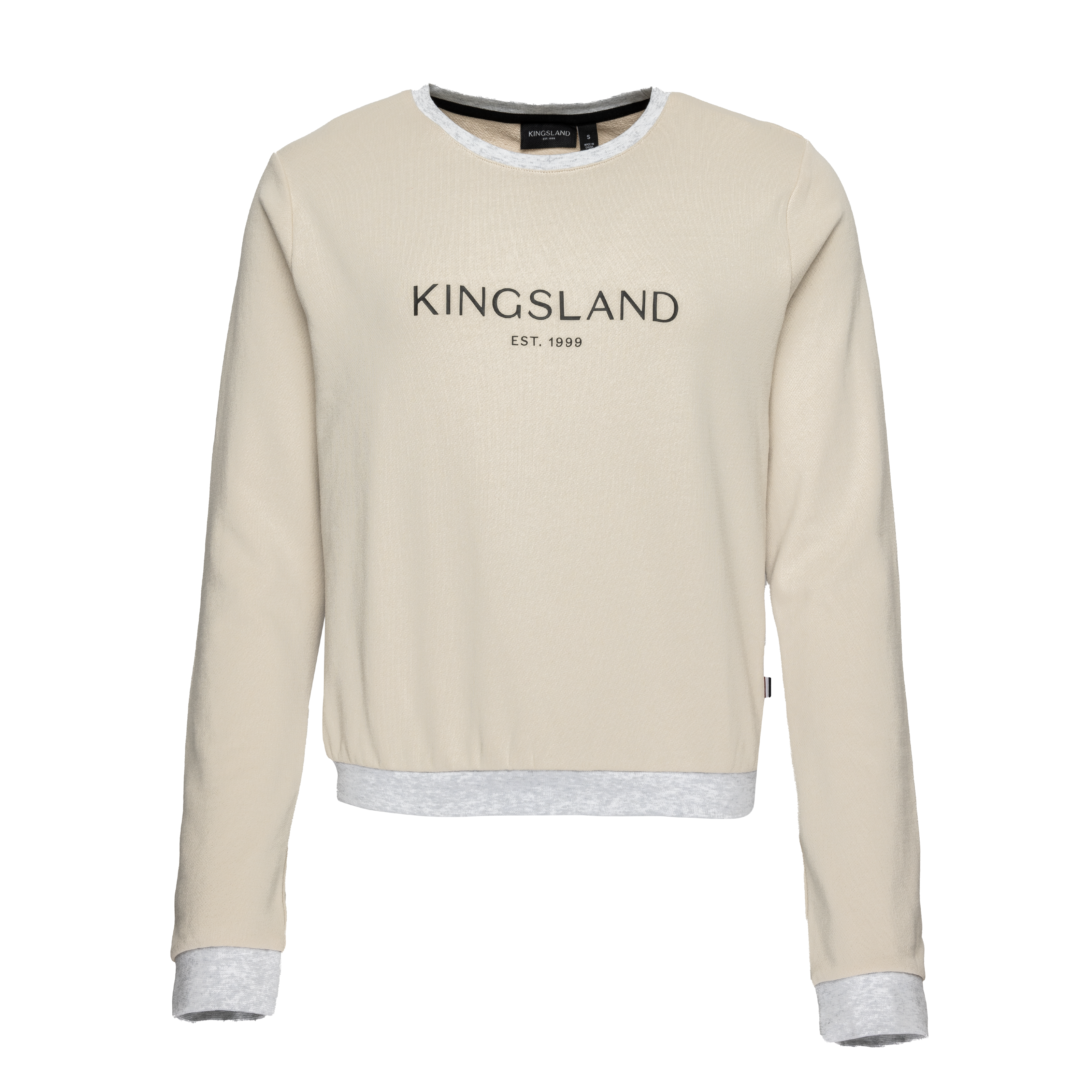 Kingsland - Sweatshirt, Jannika, Dame - Beige Cobblestone