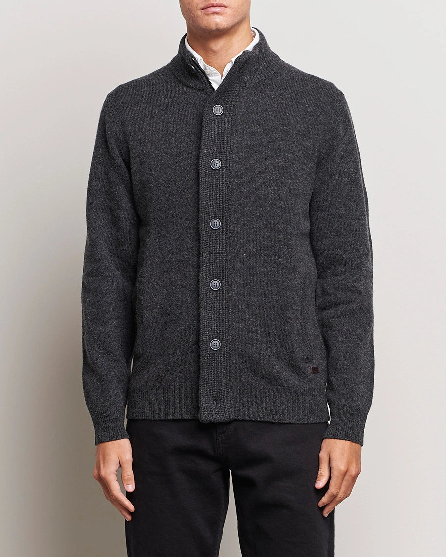 Barbour - Strik - Herre - Essential Patch - Charcoal Marl