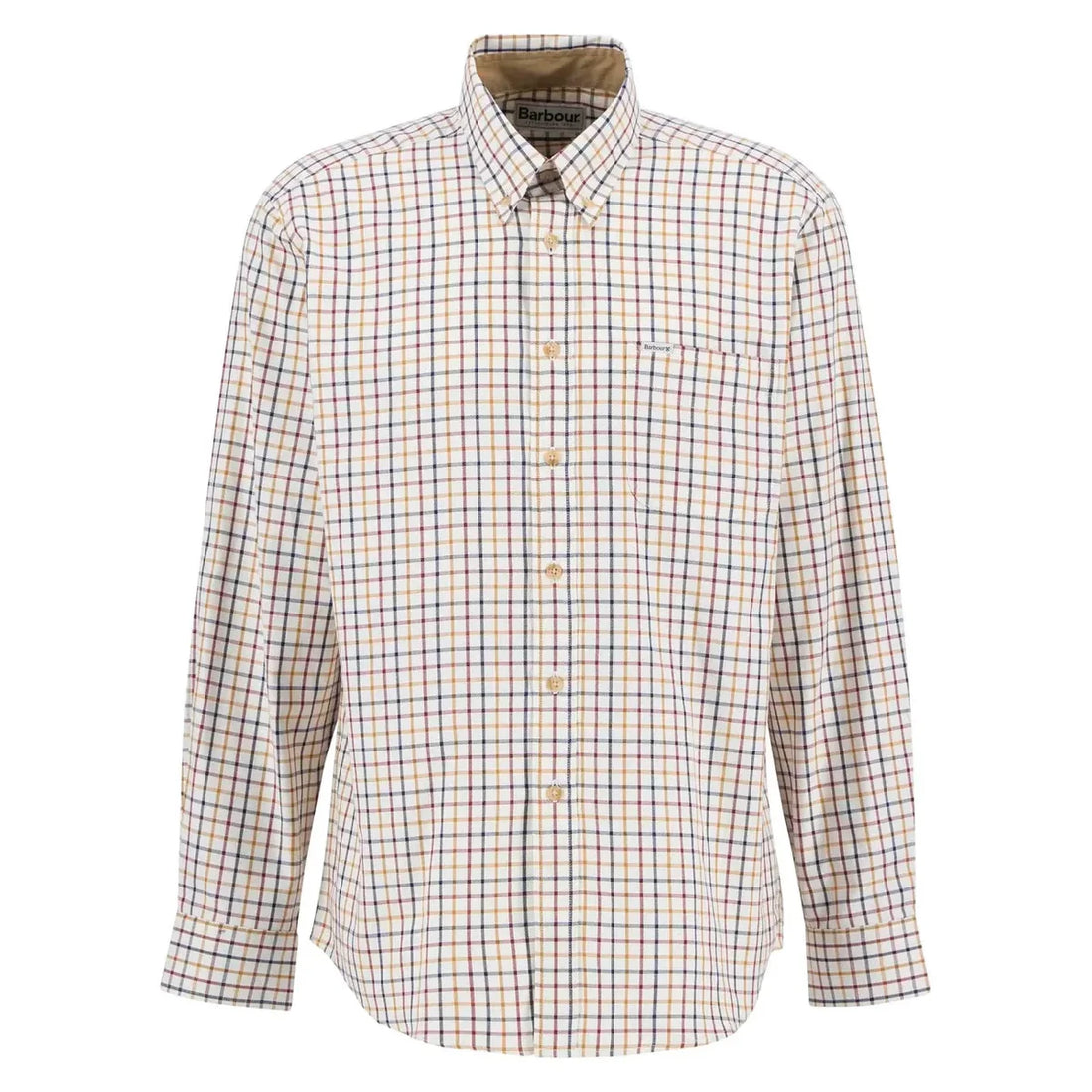 Barbour - Herre, Skjorte, Sporting Tattersal Regular- Copper